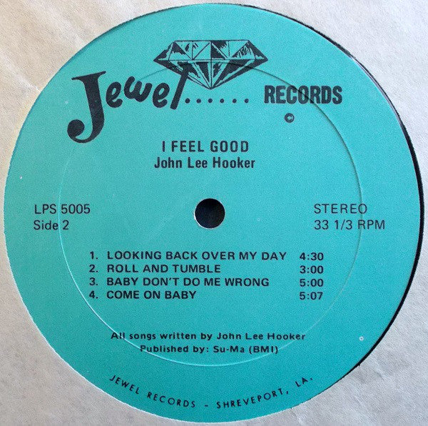 John Lee Hooker : I Feel Good! (LP, Album)