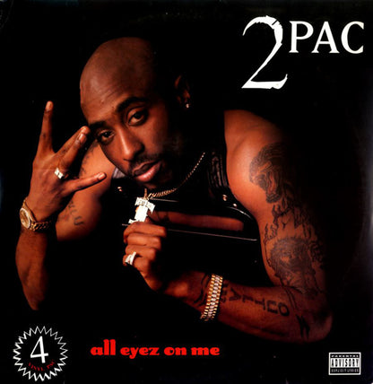 2Pac : All Eyez On Me (4xLP, Album)
