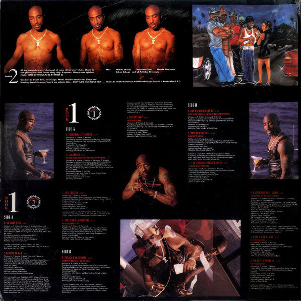 2Pac : All Eyez On Me (4xLP, Album)