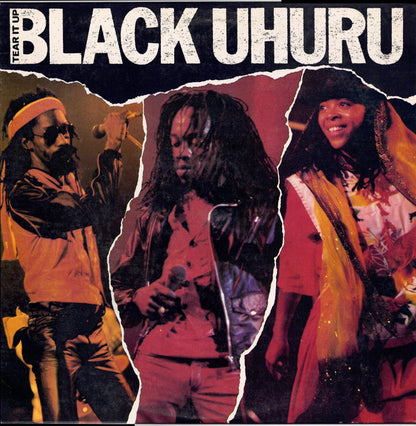 Black Uhuru : Tear It Up - Live (LP, PRC)