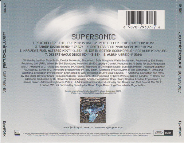 Jamiroquai : Supersonic (CD, Maxi)