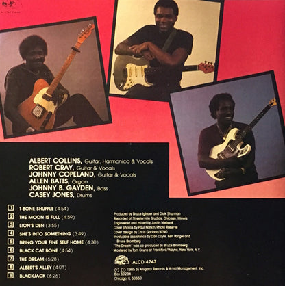 Albert Collins, Robert Cray, Johnny Copeland : Showdown! (CD, Album, Club, CRC)