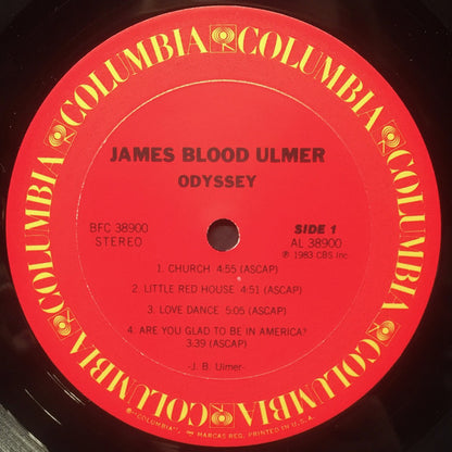 James Blood Ulmer : Odyssey (LP, Album, Pit)