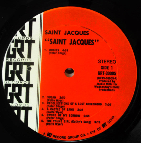 Saint Jacques : Saint Jacques (LP, Album, Mon)