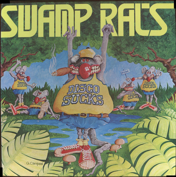 The Swamp Rats : Disco Sucks (LP, Comp, Red)