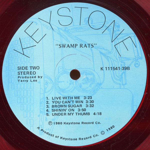 The Swamp Rats : Disco Sucks (LP, Comp, Red)