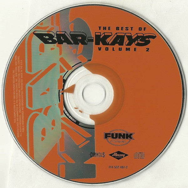 Bar-Kays : The Best Of Bar-Kays Volume 2 (CD, Comp)