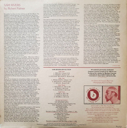 Sam Rivers : Involution (2xLP, Album, All)