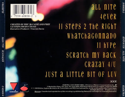 Entouch (2) : All Nite (CD, Album)