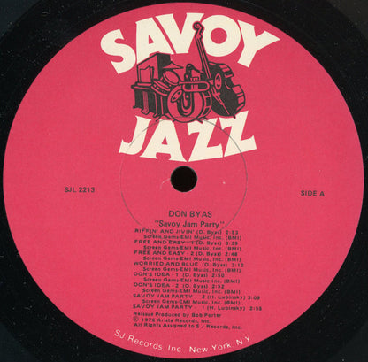 Don Byas : Savoy Jam Party (2xLP, Comp)
