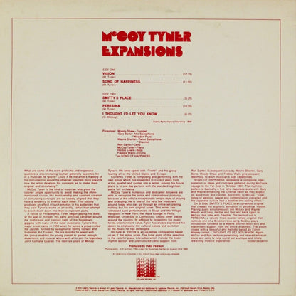 McCoy Tyner : Expansions (LP, Album, RE)