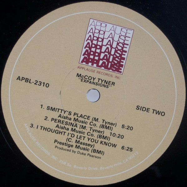 McCoy Tyner : Expansions (LP, Album, RE)