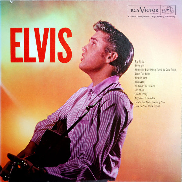 Elvis Presley : Elvis (LP, Album, Mono, RE, RM)