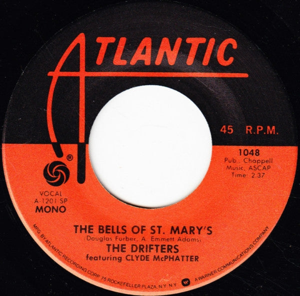 The Drifters Featuring Clyde McPhatter And Bill Pinkney : White Christmas (7", RE, 75 )