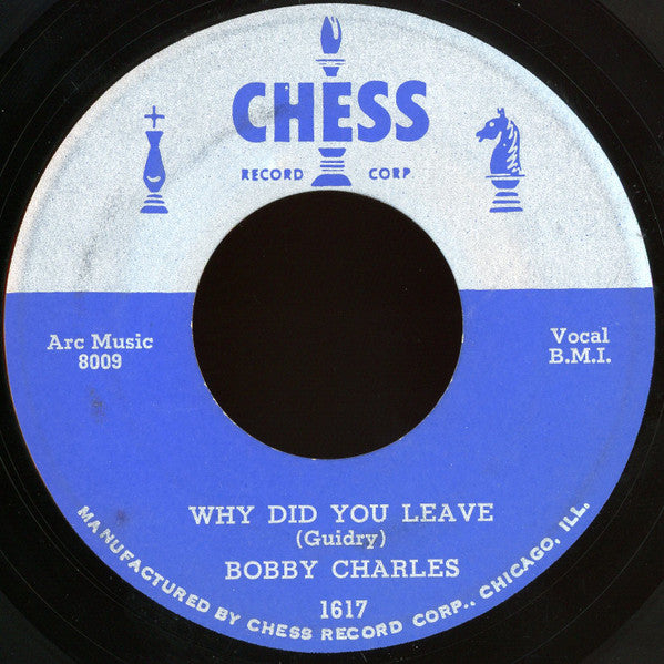 Bobby Charles : Don't You Know I Love You  (7")