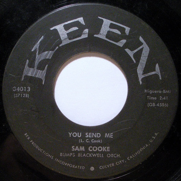 Sam Cooke : You Send Me (7", Single, Scr)