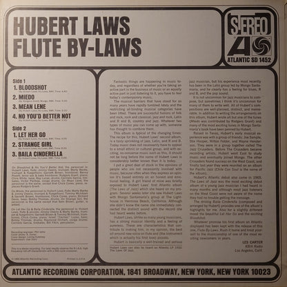 Hubert Laws : Flute By-Laws (LP, Album, RP, PR )