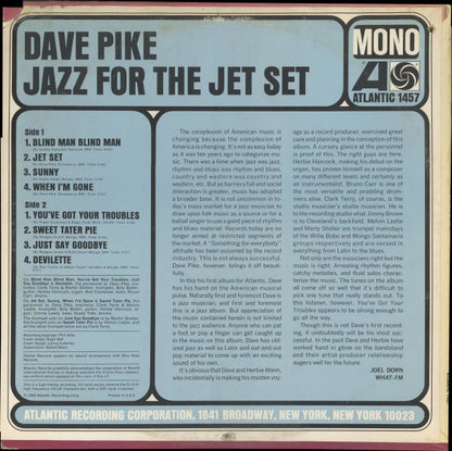 Dave Pike : Jazz For The Jet Set (LP, Album)