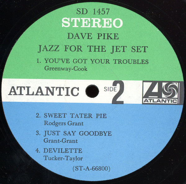 Dave Pike : Jazz For The Jet Set (LP, Album)