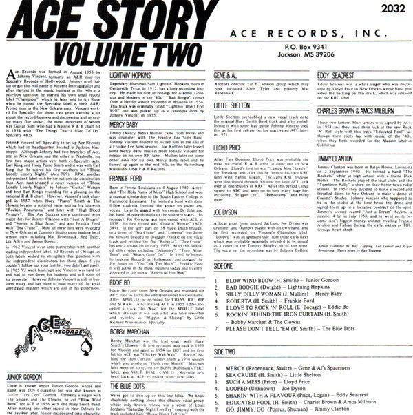 Various : Ace Story Volume Two (CD, Comp)