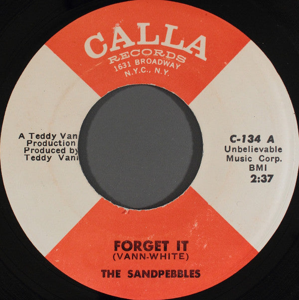 The Sandpebbles : Forget It (7")