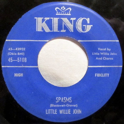 Little Willie John : Talk To Me, Talk To Me / Spasms (7", Single)