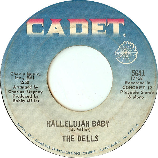 The Dells : Medley: Can Sing A Rainbow / Love Is Blue (7", Single)