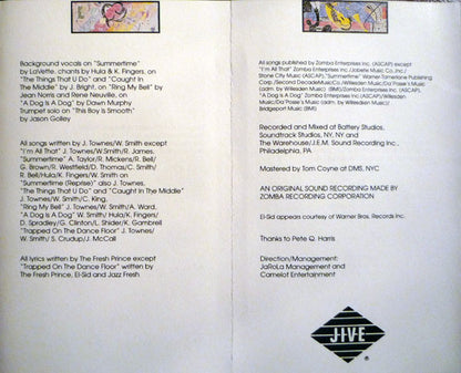 DJ Jazzy Jeff & The Fresh Prince : Homebase (Cass, Album)