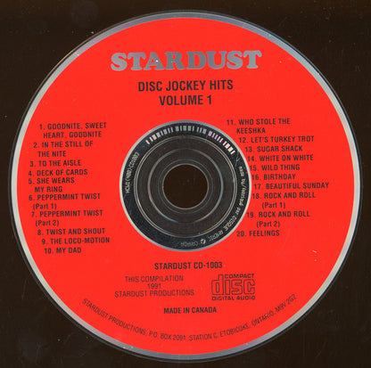 Various : Disc Jockey Hits Volume 1 (CD, Comp)