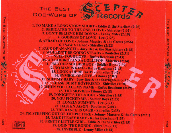 Various : The Best Doo-Wops of Scepter Records (CDr)