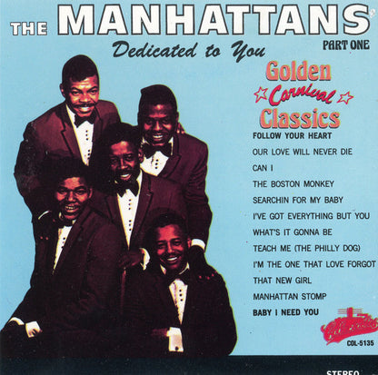 Manhattans : Dedicated To You (CD, Album, RE)