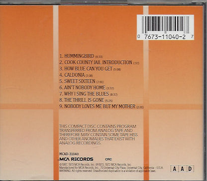 B.B. King : The Best Of B.B. King (CD, Comp, Club, RM)