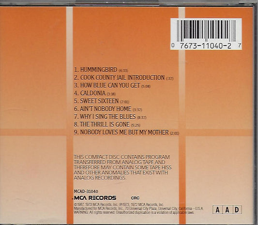 B.B. King : The Best Of B.B. King (CD, Comp, Club, RM)