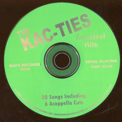 The Kac-Ties : The Kac-Ties Greatest Hits (CD, Comp)
