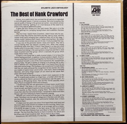 Hank Crawford : The Best Of Hank Crawford (LP, Comp, MO)