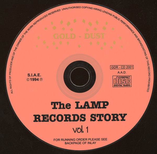 Various : The Lamp Records Story Vol. 1 (CD, Comp, Ltd)