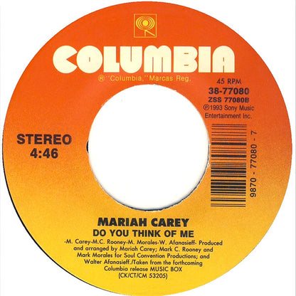Mariah Carey : Dreamlover (7", Single)