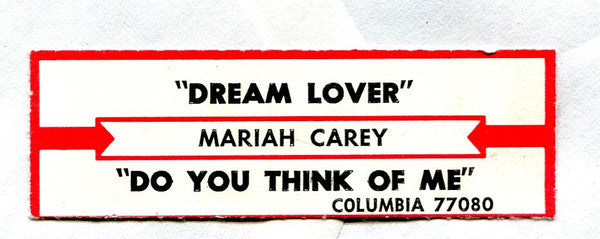 Mariah Carey : Dreamlover (7", Single)