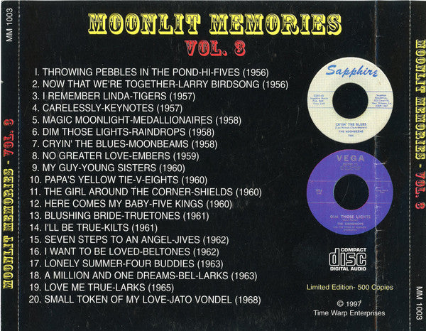 Various : Moonlit Memories Vol. 3 (CD, Comp)
