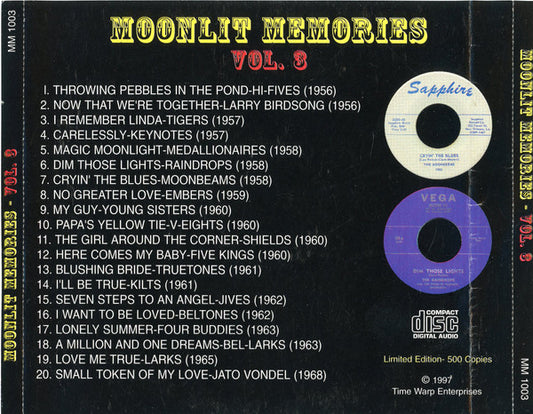 Various : Moonlit Memories Vol. 3 (CD, Comp)