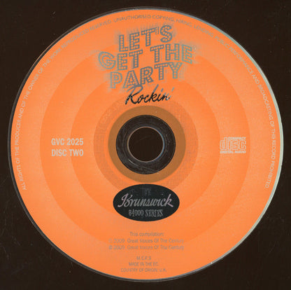Various : Let's Get The Party Rockin' :  The Brunswick 84000 Series (2xCD, Comp)