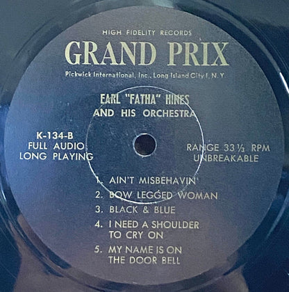 Earl Hines And His Orchestra : Earl "Fatha" Hines And His Orchestra (LP, Mono)