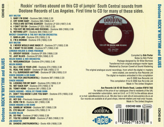 Various : Rock 'n' Rhythm And Blues (CD, Comp)