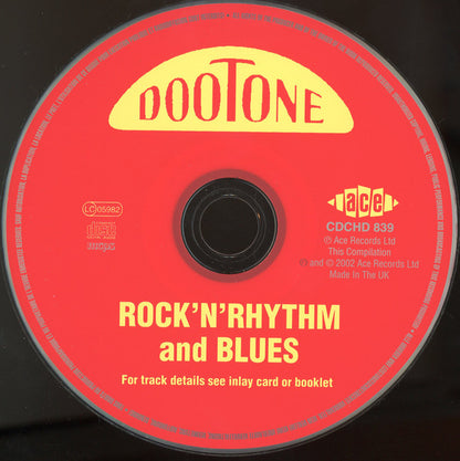 Various : Rock 'n' Rhythm And Blues (CD, Comp)