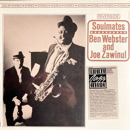 Ben Webster And Joe Zawinul : Soulmates (LP, Album, RE)