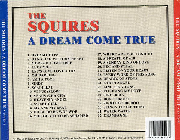 The Squires (15) : A Dream Come True (CD, Comp)