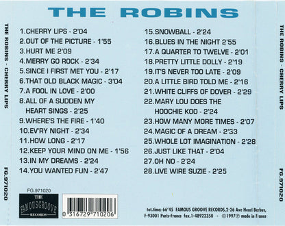 The Robins : Cherry Lips (CD, Comp)