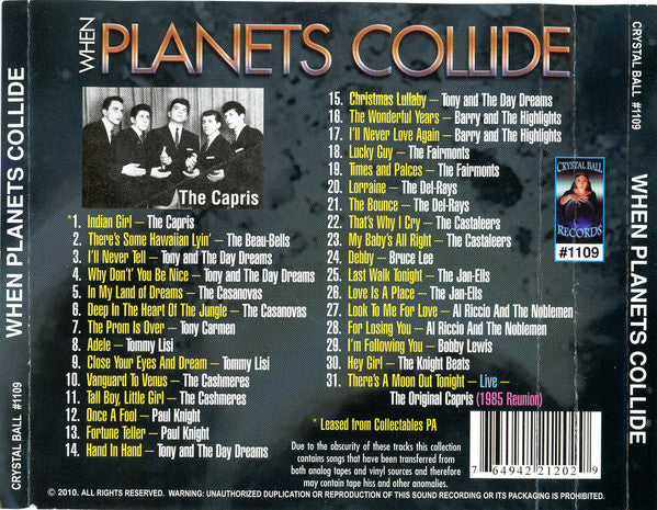 Various : When Planets Collide (CD, Comp)