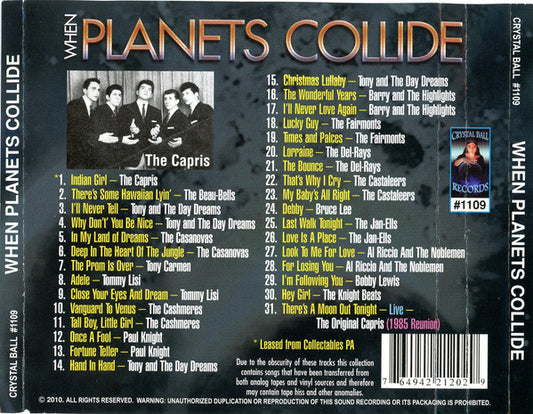 Various : When Planets Collide (CD, Comp)