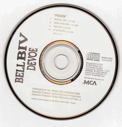 Bell Biv Devoe : Poison (CD, Maxi, Dig)